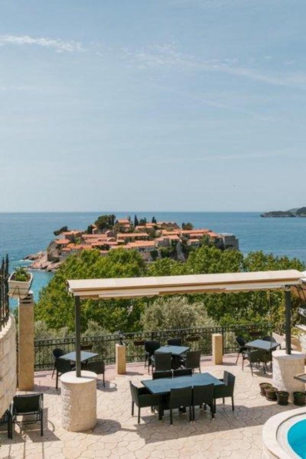 Monte Perla Residence Sveti Stefan Eksteriør billede