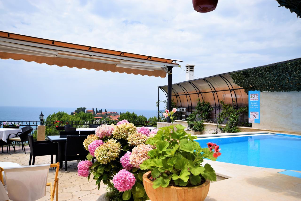 Monte Perla Residence Sveti Stefan Eksteriør billede